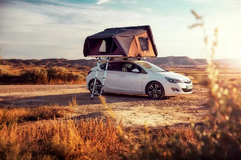 Comprar tienda de campaña de techo: Comparación, precio, lista, consejos – Camping para hasta 4, 5 personas en una casa móvil