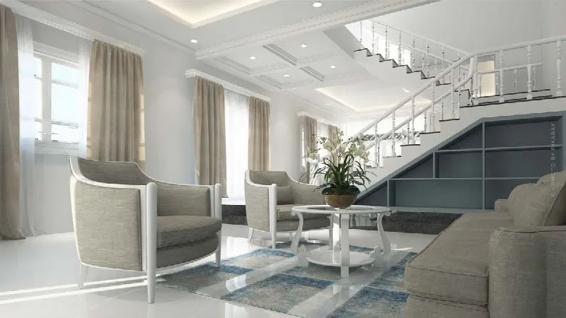 Diseño uniforme de la fachada – condominio, color y edificio antiguo