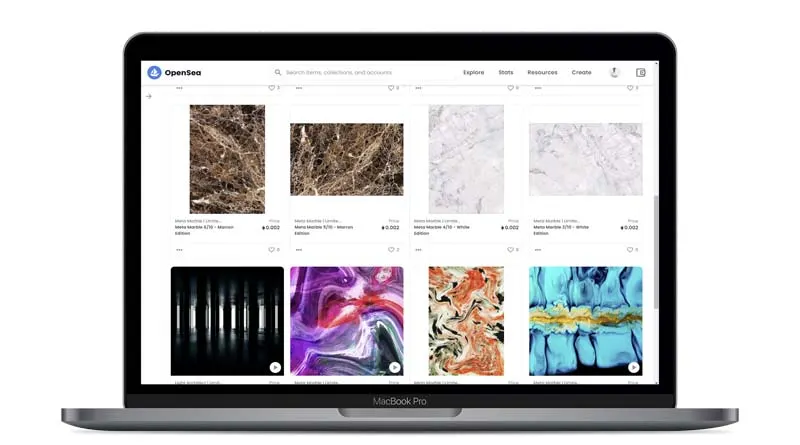 NFT: Bienes inmuebles (ejemplo, arte digital) – Colección